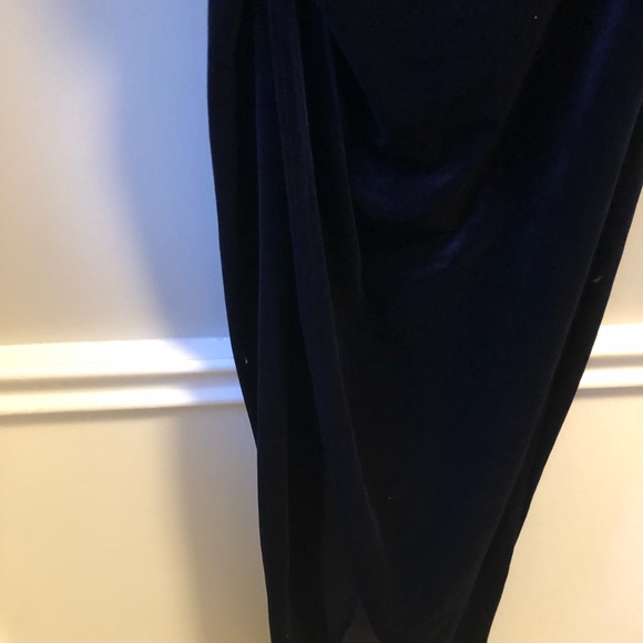 Velvet gown. Would be a great thrifty option for prom or a wedding. - Picture 2 of 8